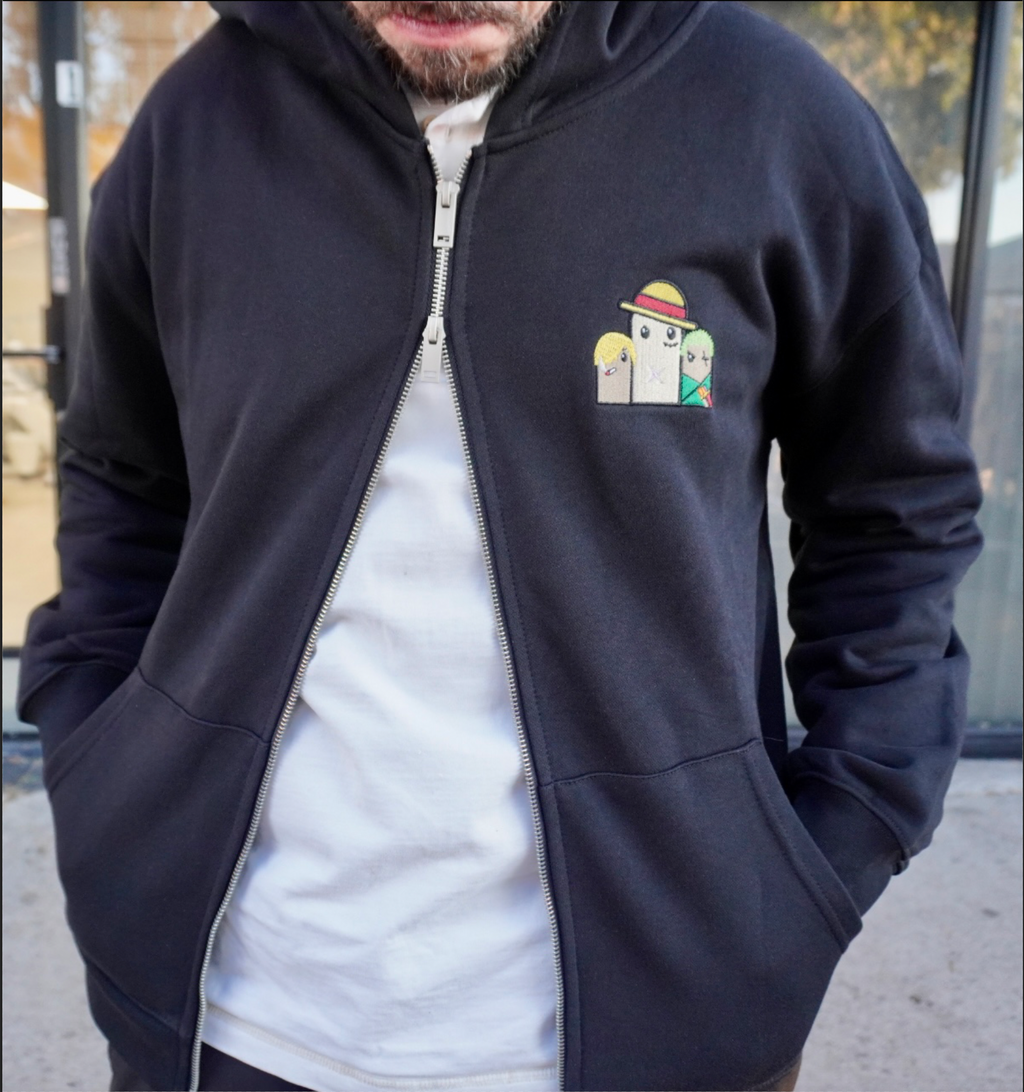 O.P Hills Double Zip Sweater