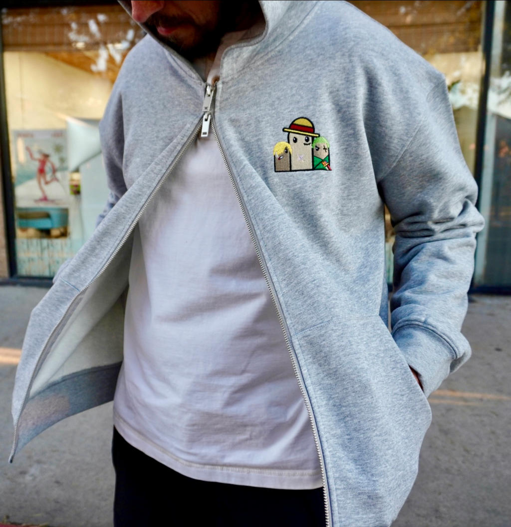 O.P Hills Double Zip Sweater